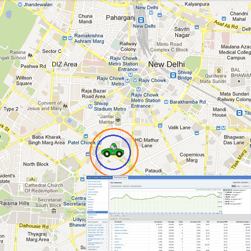 Tracking a Car on GPS with Report