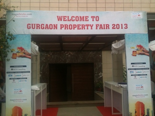 Gurgaon Property Fair 2013 Main Gate