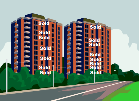 Buildings Showing Most Units Sold