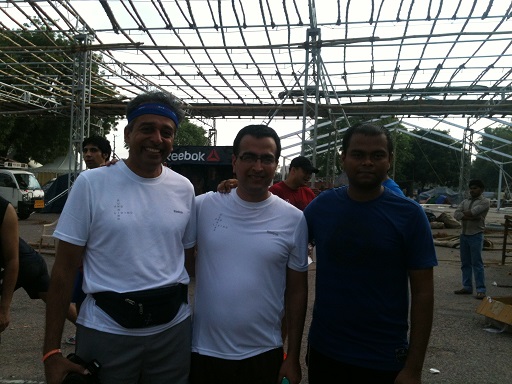 Gurgaon 5K 10K Run Sep 2013 - With Rahul