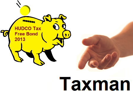 HUDCO Tax Free Bond 2013 Taxman